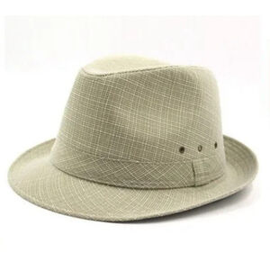 Women's Crimping Fedora Hat In Beige